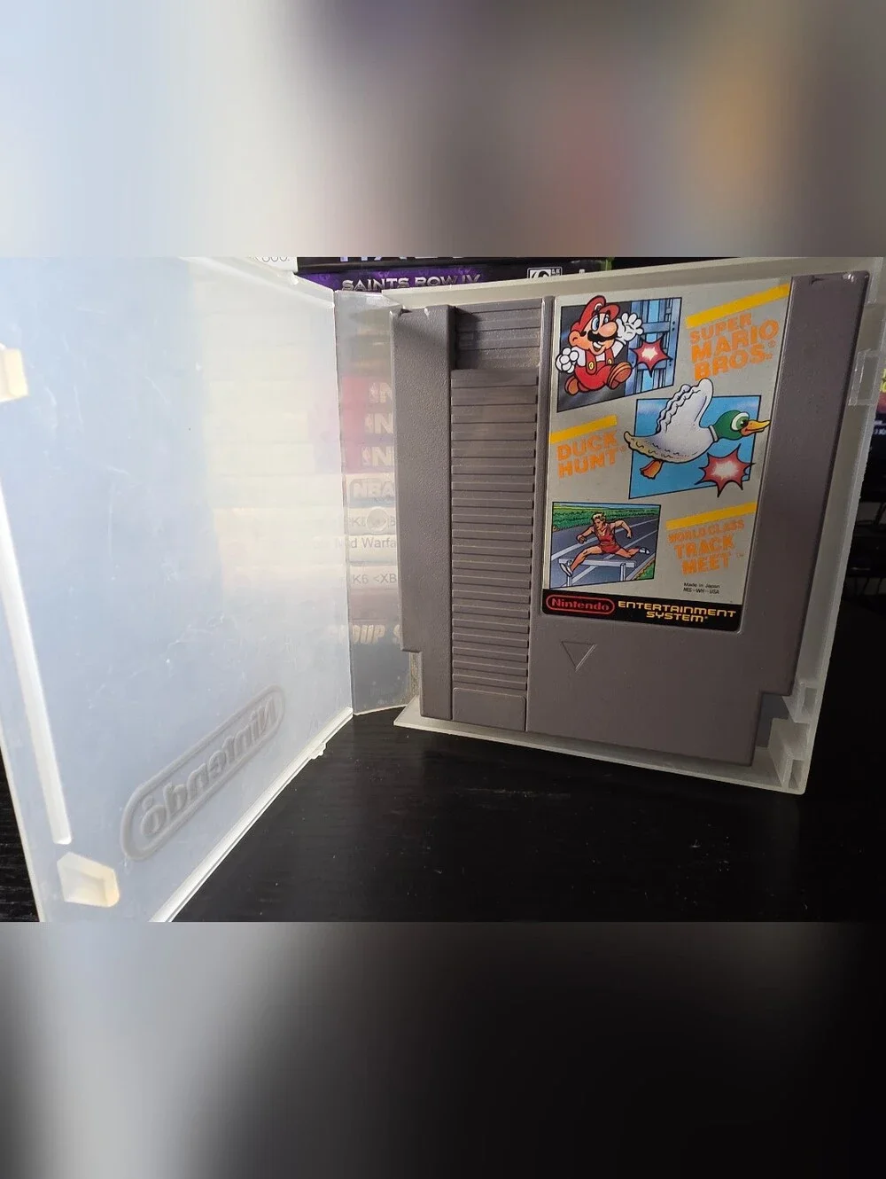 Nintendo Super Mario Bros. / Duck Hunt / World Class Track Meet NES